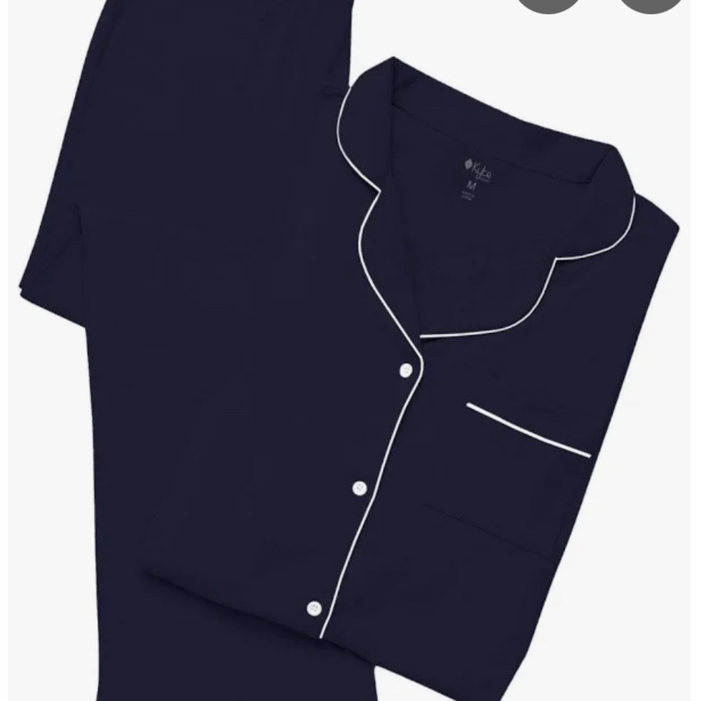 Kyte BABY Navy Pajama Set size XL used